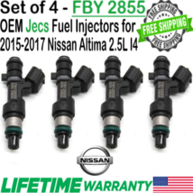 Genuine Jecs 4 Units Fuel Injectors for 2015, 2016, 2017 Nissan Altima 2... - $84.64