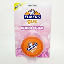 Elmer&#39;s Gue Premade Slime 4oz Bubblegum - £7.47 GBP