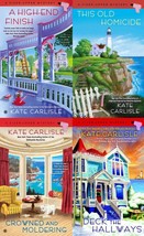 Fixer-Upper Mysteries Series Collection Set Books 1-4 Paperback Kate Carlisle - £22.81 GBP