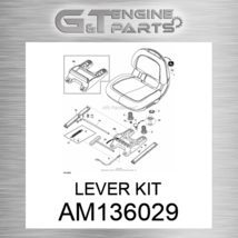 AM136029 Lever Kit Fits John Deere (New Oem) - £70.64 GBP