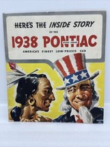 Original 1938 Pontiac Full Line Inside Story Sales Brochure Silver Streak - $29.23