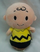 Hallmark Itty Bittys Peanuts Gang CHARLIE BROWN 4&quot; Plush STUFFED Animal Toy - $277.04 MXN