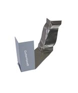 1 - Aluminum 5 - Inch Gutter Inside Strip Miter Color White - $265.65 MXN