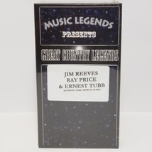 Sealed VHS Music Legends Presents Great Country Legends Jim Reeves, Ray Price.. - £10.04 GBP