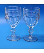 Vintage LIBBEY 6.75” Goblets GIBRALTAR CLEAR  - Water Wine Iced Tea - Pa... - $29.93 CAD