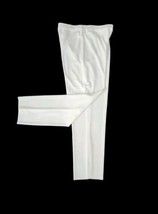 Misook White Acrylic Knit Straight Leg Pants New L - $74.25