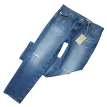 NWT Adriano Goldschmied AG Ex-Boyfriend Slim in 22 Years Landmark Destructed 32 - £77.09 GBP