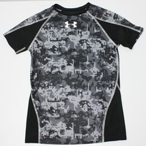 Under Armour Boy&#39;s Heat Gear Athletic Compression Tee Shirt Top size YLG - $7.99