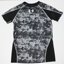 Under Armour Boy&#39;s Heat Gear Athletic Compression Tee Shirt Top size YLG - £6.33 GBP