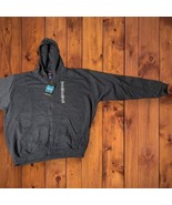 NWT Mens Sz. 2XL Gray 1st ELEMENT Pullover Hoodie Vtg Hip Hop Y2K Baggy - $29.54 CAD