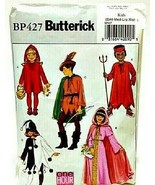 Child Costumes Sewing Pattern Size Kids S to XL Butterick BP427 One Hour... - £3.83 GBP