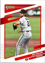 2021 Donruss Zac Gallen #133 Arizona Diamondbacks - £1.58 GBP