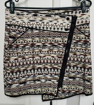 KENAR Asymmetrical Hem Tweed Patterned Skirt Size Large - $16.94