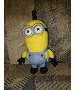 Minion Kevin Plush 6&quot; Despicable Me Plastic Goggles Blue Jean Overalls... - $15.84
