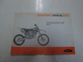 2004 KTM 85 SX 85SX Chassis Engine Spare Parts Manual STAINED OEM FACTOR... - $15.99