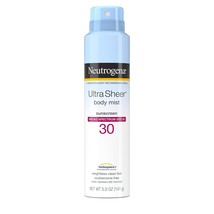 Neutrogena Ultra Sheer Body Mist Sunscreen Spray Broad Spectrum SPF 30- Lightwei - £51.95 GBP