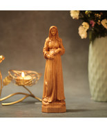 Our Lady of Hope Catholic Religious Wooden Statue Religious Catholic Sta... - $55.90