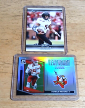 Patrick Mahomes Chiefs LOT (2) 2017 Draft ROOKIE/Optic Legendary LOGOS Refractor - £23.66 GBP