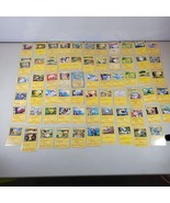 Pokemon Card Lot Electric 70 Cards Total Common/Uncommon Pokemon TCG - £12.84 GBP