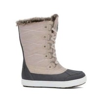 Womens Boots Snow Winter Duck Water Resistant Superfit Ava Gray Mid Calf... - £47.37 GBP