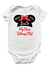 My First Disney Trip One Piece Bodysuit - First Disney Shirt for Baby Girls and  - £9.58 GBP