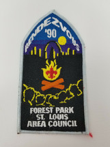 Boy Scout Patch Rendezvous 90 Forest Park St. Louis Area Council Vintage - $5.65