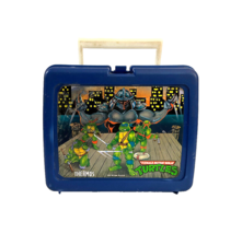 Vintage Thermos Teenage Mutant Ninja Turtles Lunchbox 1990 NO THERMOS, Pre-owned - £17.50 GBP
