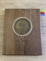 Vintage US Naval Computer And Telecommunications Station Bronze Emblem P... - $29.69