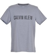 Calvin Klein Mens Grey Power Lounge Logo Graphic Tee T-Shirt, XL X-Large... - $29.95 CAD
