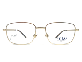 Polo Ralph Lauren Eyeglasses Frame PH1218 9211 Gold Rectangle Full Rim 5... - $98.99