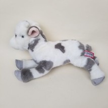 15” Douglas Giselle DLUX Goat white Gray spots plush - £15.56 GBP