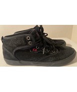 Globe Shoes Mens 8.5 Black Skate Sneakers Motley Mid Y2k - $49.99