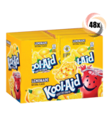 Full Box 48x Packets Kool-Aid Lemonade Flavor Soft Drink Mix | Caffeine ... - £20.70 GBP
