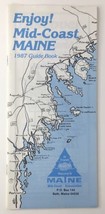 Enjoy ! Mid-Coast Maine 1987 Guide Book Mid Coast Association Booklet 37... - $20.00