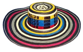 Colombian Hat Sombrero Sinuano Arrow Cane Caña Flecha Vueltiao 19 Laps (vueltas) - £63.30 GBP