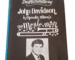 Vintage Playbill Paramount Theatre Seattle 1988 The Music Man John Davidson - $13.81