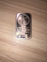 9X 1 oz Copper Bar - Saint-Gaudens - SKU A1 .999 fine copper Bar Lot Of ... - $31.62