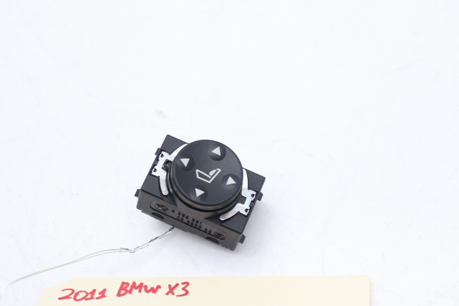 11-17 BMW X3 F25 FRONT LEFT DRIVER SEAT LUMBAR SUPPORT SWITCH E0907 - $34.36