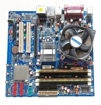 Intel 08GSAQ96500203, JES564BA01 Rev A Motherboard +2.13GHz SLA97 Cpu + 4GB Ram - $210.36
