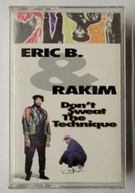 Don&#39;t Sweat the Technique Eric B. &amp; Rakim (Cassette, 1992) - £19.60 GBP