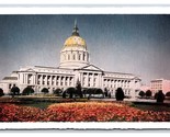 Città Hall San Francisco California Ca Unp Wb Cartolina T9 - $3.03
