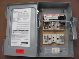 Murray GH322N Enclosed Disconnect Switch 60 Amp, 240 VAC, 250 VDC 2 Pole - $92.15