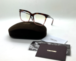 TOM FORD Women&#39;s Eyeglasses TF5768-B 055 HAVANA PINK 54-15-140M ITALY BL... - $134.71