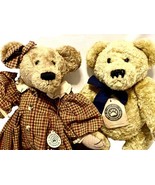 Boyds Bears 12 In Pair Vtg QVC Exclusive Ltd Edition W Artisan Mathew &amp; ... - £35.39 GBP
