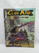 Clan War Legend Of The Five Rings Crab Army Expansion Book - $27.71