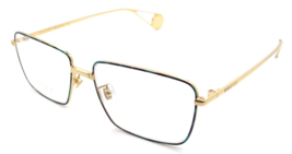 Gucci Eyeglasses Frames GG0439O 003 53-15-145 Blue Havana / Gold Made in... - £166.54 GBP
