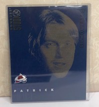 Patrick Roy Donruss Studio Silhouettes Numbered Oversize 1997 Hockey Card - £16.53 GBP