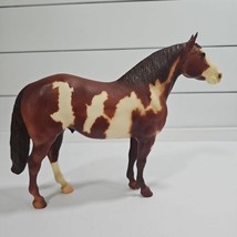 VTG 1970s Breyer #51 Yellow Mount Famous Paint Horse Chestnut Brown Figu... - $34.60