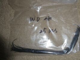 Lot of 25 MTH Railking O Scale Passenger Station Trim 12" Black Wire Par... - $28.71