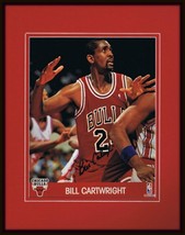 Bill Cartwright Signed Framed 11x14 Photo Display Chicago Bulls - £54.33 GBP